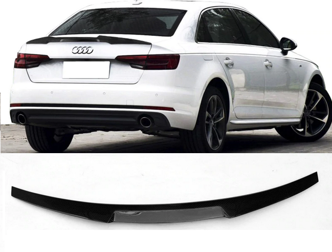 Лип спойлер M4 для Audi A4 B9 (2016-), Шабля Ауді А4 Б9