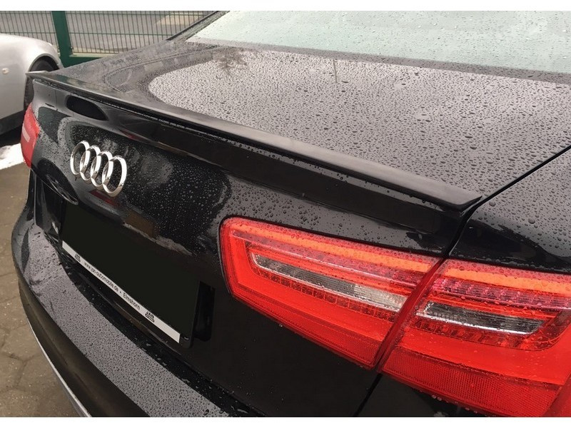 Лип спойлер для Audi A6 C7, Шабля Ауді А6 Ц7