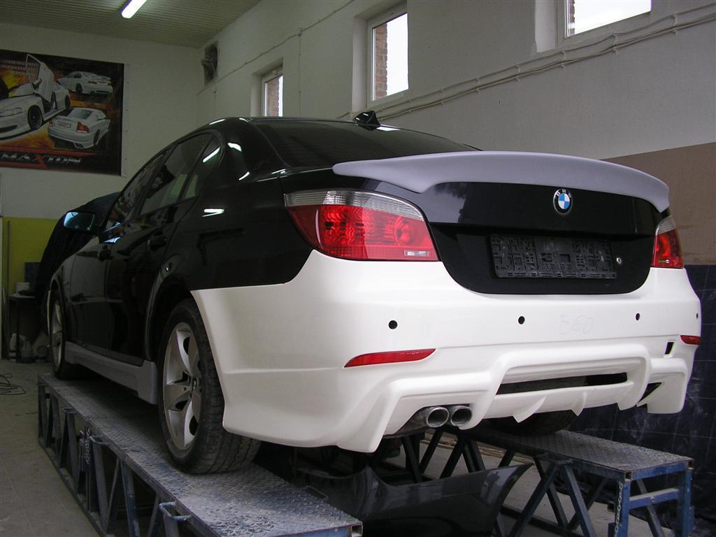 Лип спойлер Generation V для BMW 5 E60, Шабля БМВ 5 Е60