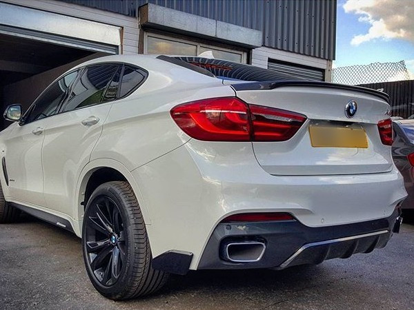 Лип спойлер BMW X6 E71 "M-performance", БМВ Х6 Ф16