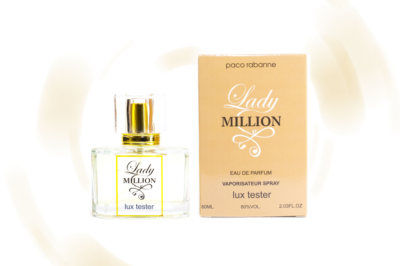 Жіночий LUX тестер Paco Rabanne Lady Million 60 мл