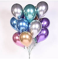 Кулі повітряні хром мікс 12" (30 см)