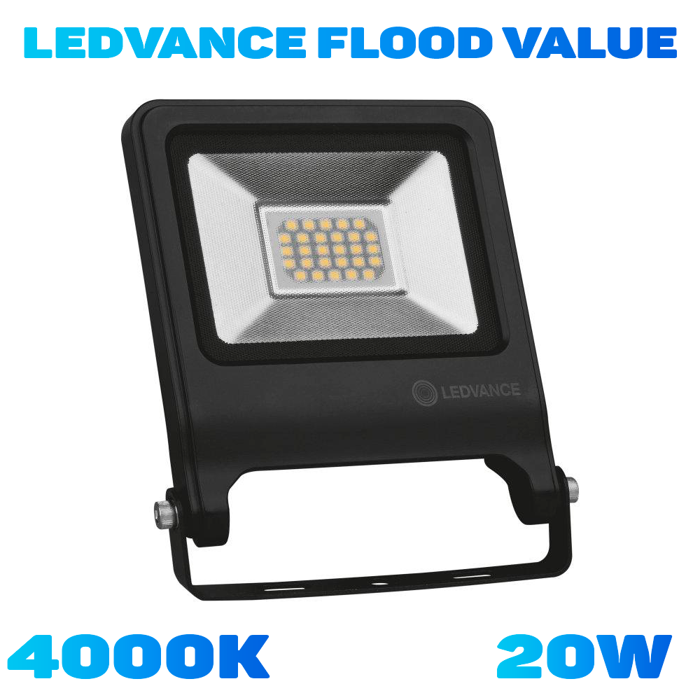 Прожектор OSRAM (LEDVANCE) FLOOD VALUE LED 20W 4000К 1700Lm 4058075268609