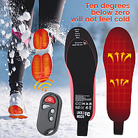 Бездротові устілки з підігрівом на акумуляторі та пульті (розмір 35-41) – електро устілки для зими DT1