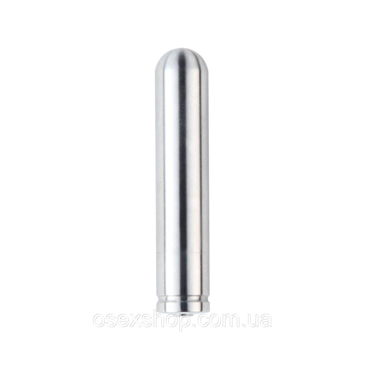 Металева матова вібропуля 2в1 Nexus Ferro, фото 1