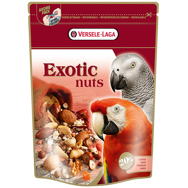 Versele-Laga Prestige Premium Parrots Exotic Nuts Mix з цілісним горіхом корм для великих папуг - 0,75 кг