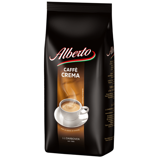 Кава в зернах Alberto Caffee Crema 1 кілограм