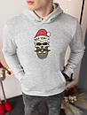 Худі bad santa | новорічна трикотажна толстовка санта, фото 2
