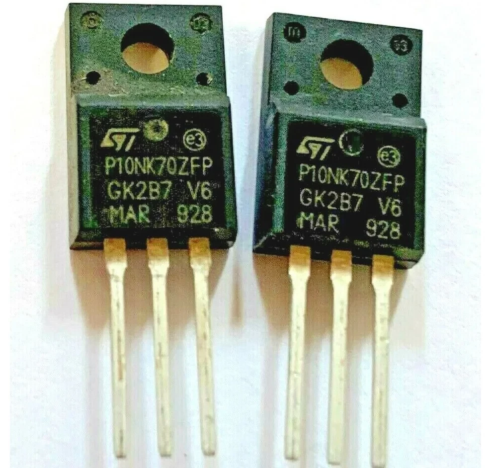 Транзистор P10NK70ZFP STP10NK70ZFP 10A 700V TO-220