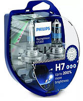 Комплект галогенних ламп Philips RacingVision GT200 12972RGTS2 H7 55W 12V