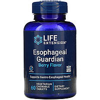 Комплекс для защиты пищевода Life Extension "Esophageal Guardian" с ягодным вкусом (60 жевательных таблеток)
