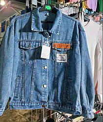 Куртка жіноча джинсова бирка на грудях рр M L XL