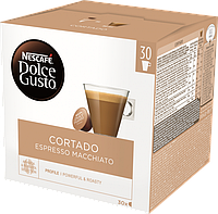 УЦІНКА! УЦІНКА! ДЕФОРМОВАНИЙ КУТОЧОК! Dolce Gusto Cortado Espresso Macchiato (Порций-30!)