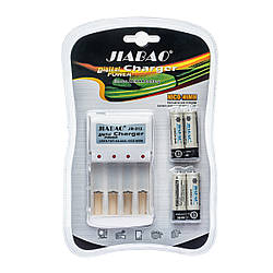 Зарядний пристрій з АА акумуляторами Jiabao Digital Charger AA/AAA/3278