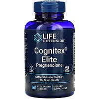 Комплекс для когнітивної підтримки з прегнінолоном Life Extension "Cognitex Elite Pregnenolone" (60 таблеток)