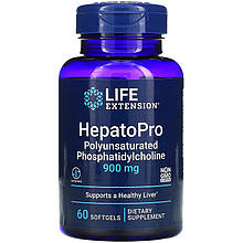 Фосфатидилхолін для підтримки печінки Life Extension "HepatoPro" 900 мг (60 капсул)