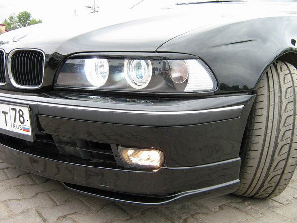 Вії BMW 5 E39, накладки на фари БМВ Е39