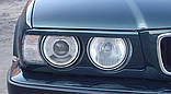 Накладки на фари BMW 5 E34 (Рівні), Вії БМВ Е34, фото 2