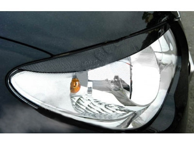 Накладки на фари "Широкі" Hyundai Elantra (06-10), Вії Хюндай Елантра