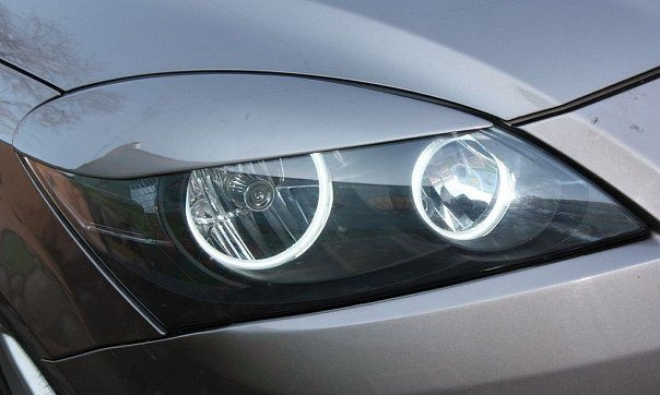 Вії Kia Ceed Широкі накладки на фари Кіа Сід