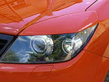 Вії Opel Astra H, накладки на фари Опель Астра Н, фото 2