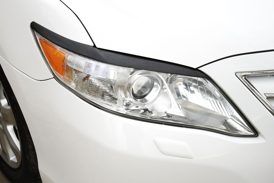 Накладки на фары Toyota Camry 40, Реснички Тойота Камри 40