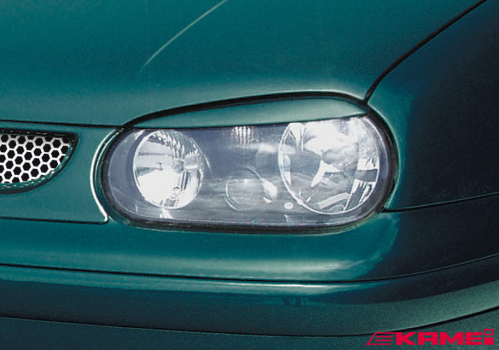 Реснички Volkswagen Golf 4, накладки на фары Гольф 4