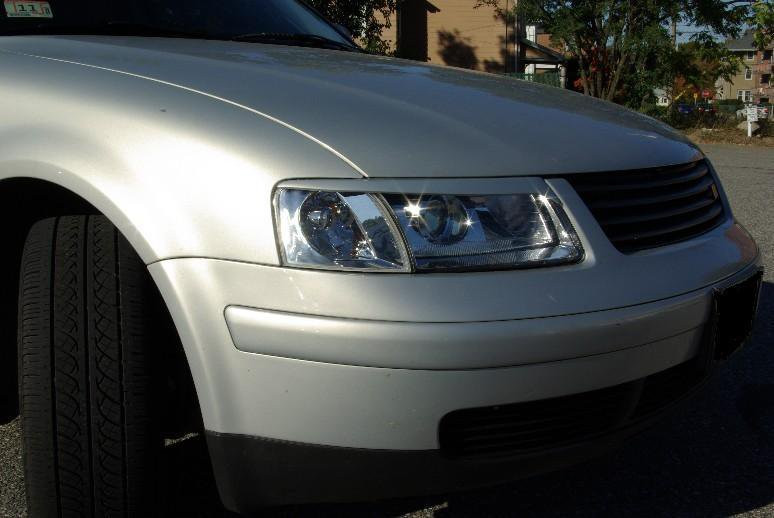 Накладки на фари Volkswagen Passat B5 (98-00), Вії Пассат Б5