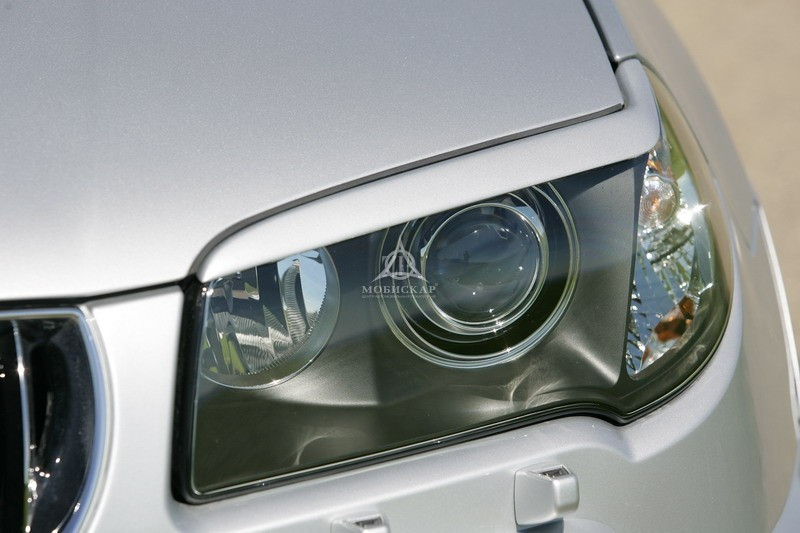 Накладки на фары BMW X3 E83, Реснички БМВ Х3 Е83
