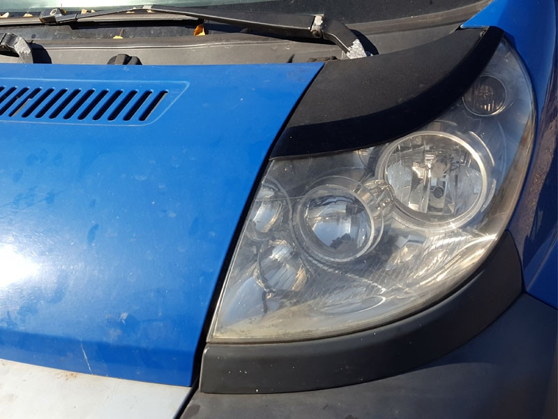 Накладки на фари Peugeot Boxer (Вузькі) 2006+, Вії Пежо Боксер