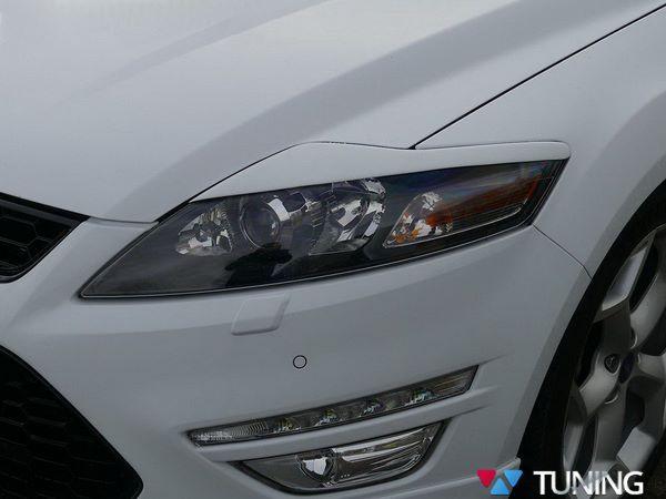 Вії для Ford Mondeo 4, накладки на фари Форд Мондео 4