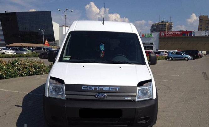 Вії для Ford Connect 1 , накладки на фари Форд Коннект
