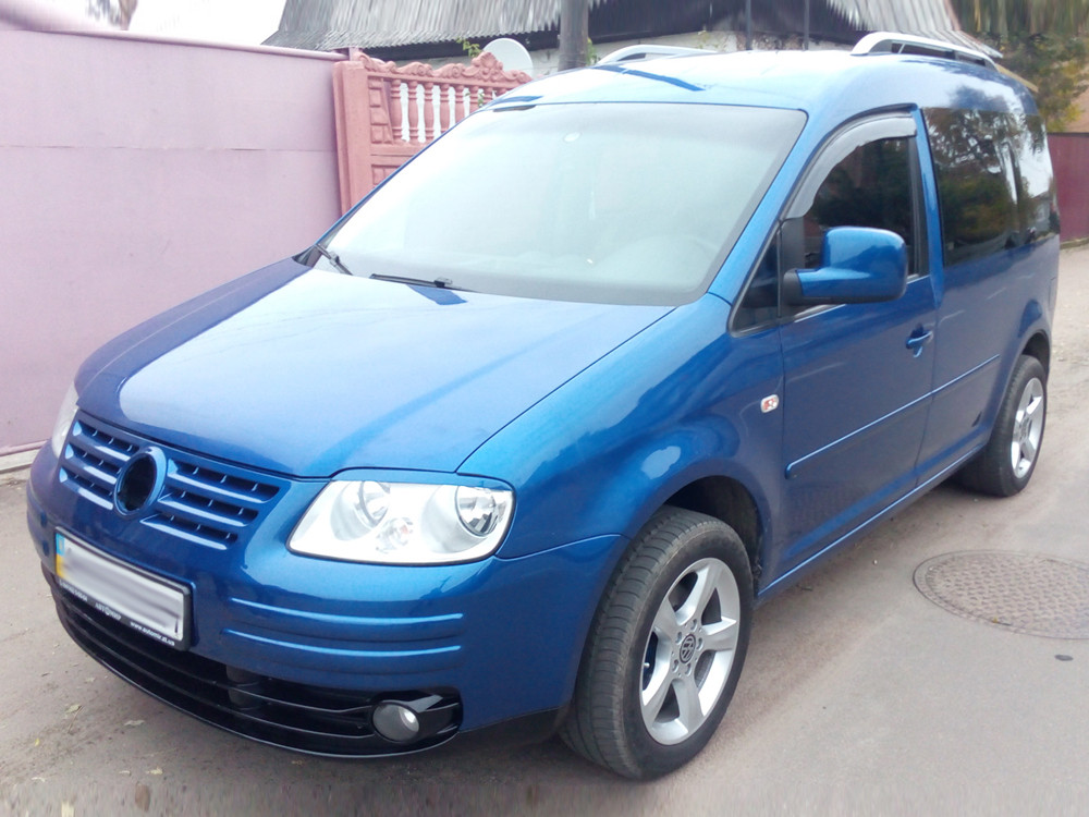 Вії Volkswagen Caddy, накладки на фари Кадді