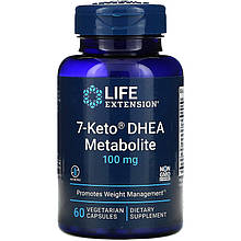 7-КЕТО для зниження ваги Life Extension "7-Keto Metabolite" 100 мг (60 капсул)