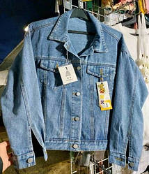Куртка жіноча джинсова рр M L XL