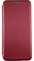 Чехол книжка Elegant для Realme C25Y (на реалми ц25у) бордовый