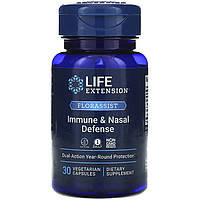 Пробиотики при сезонной аллергии Life Extension, Florassist "Immune & Nasal Defense" (30 капсул)