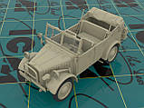 Пластикова модель 1/35 ICM 35581 німецький легковий автомобіль le.gl.Einheits-Pkw Kfz.1, фото 7