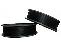 Набор 2в1 PLA филамент пластик для 3D принтера Pochatok Filament1,75 мм 0,75 кг Черный и Черный шелковый