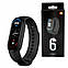 Фітнес браслет Smart Band M6, чорний, фото 2