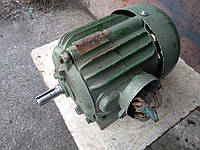 Электродвигатель 1,1 кВт 1390 об/мин тип АО2-21-4 Лапы 220/380В; (4А80А4, АИР80А4) сделано в СССР