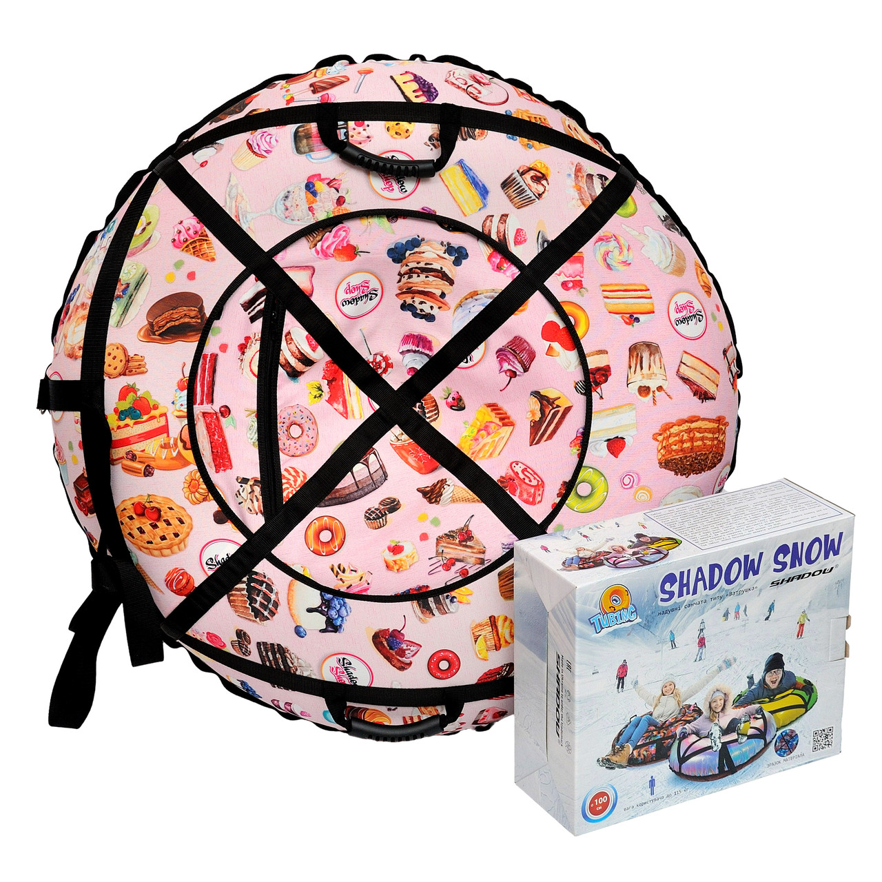 санки зимние надувные