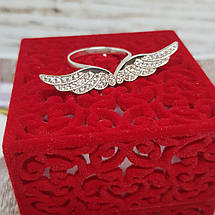 Комплект Кільце Сережки Кулон Крила, фото 3