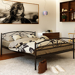 Ліжко металеве односпальне Verona-1 / Верона-2