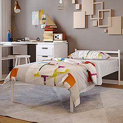 Ліжко металеве односпальне Comfort-1 / Комфорт-1