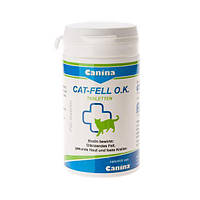 Пищевая добавка с биотином для кошек Canina Cat Fell O.K. 50 г (100 таб)