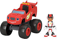 Машинка Вспышь и чудо-машинки с героем Ей-Джей Fisher-Price Blaze and the Monster Machines Ninja Blaze & AJ