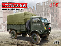 Пластикова модель 1/35 ICM британський вантажний автомобіль 35590 Model W.O.T. 8