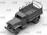 Пластикова модель 1/35 ICM 35593 американський вантажний автомобіль Chevrolet G7107, фото 9