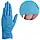 Нітрилові рукавички Medicom SafeTouch Slim Blue, розмір L, блакитні, 100 шт, фото 3
